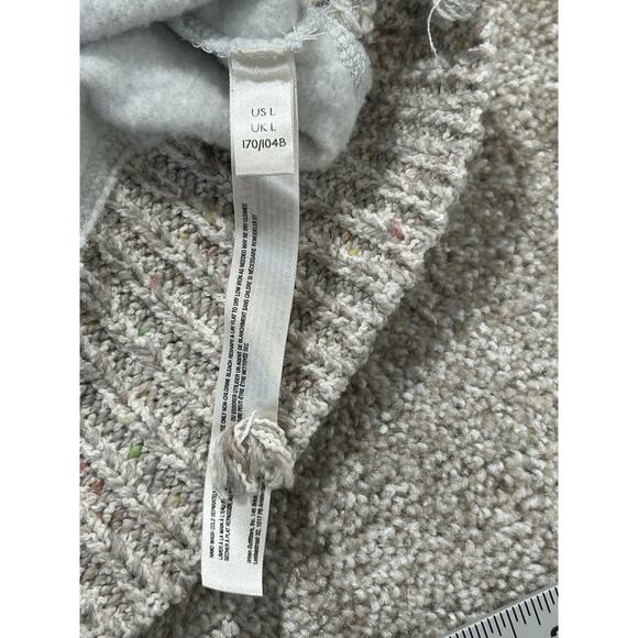 Daily Practice Anthropologie Sweater Cozy Cowl Neck Women’s L Embroidered - Picture 9 of 11